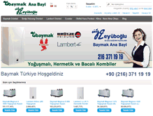 Tablet Screenshot of baymakturkiye.com